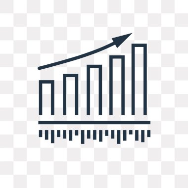 Saydam arka plan üzerinde grafik logo tasarım izole grafik vektör simgesi