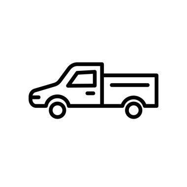 Beyaz arka plan üzerinde izole simge vektör almak, şeffaf işareti, doğrusal sembolü ve kontur tasarım öğeleri anahat tarzı almak