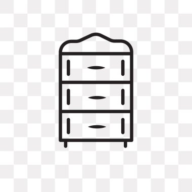 Saydam arka plan üzerinde göğüs logo tasarımı izole göğüs vektör simgesi