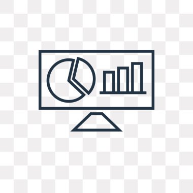 Saydam arka plan üzerinde grafik logo tasarımı izole grafik vektör simgesi