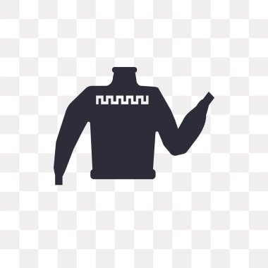 Saydam arka plan üzerinde kazak logo kavramı izole kazak vektör simgesi