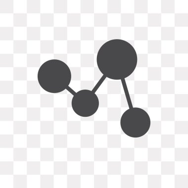 Saydam arka plan üzerinde hat izole çizgi grafik vektör simgesi 