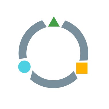 Beyaz arka plan üzerinde Diversify sı izole Diversify simge vektör