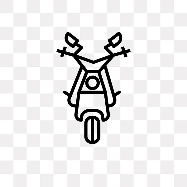 Иконка вектора мотоспорта изолирована на прозрачном фоне, дизайн логотипа автоспорта — стоковый вектор
