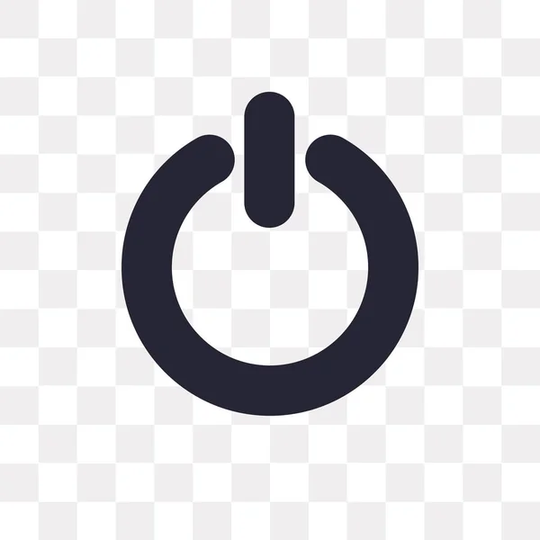 Ícone Vetor Energia Isolado Fundo Transparente Conceito Logotipo Energia — Vetor de Stock