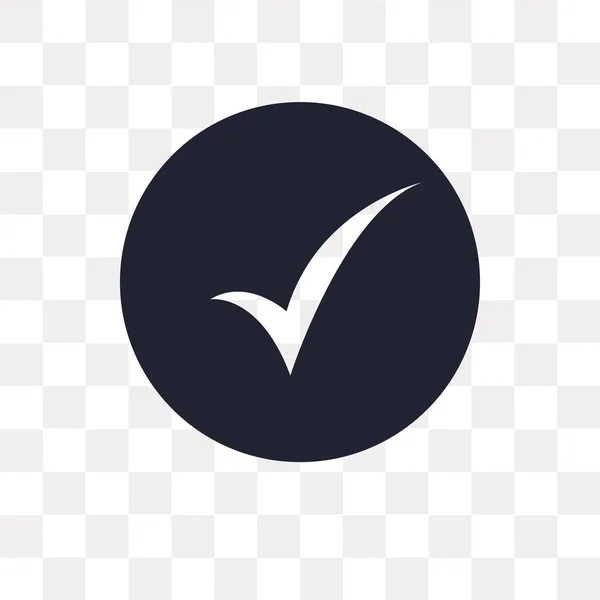 Icono Vector Éxito Aislado Sobre Fondo Transparente Concepto Logotipo Éxito — Vector de stock