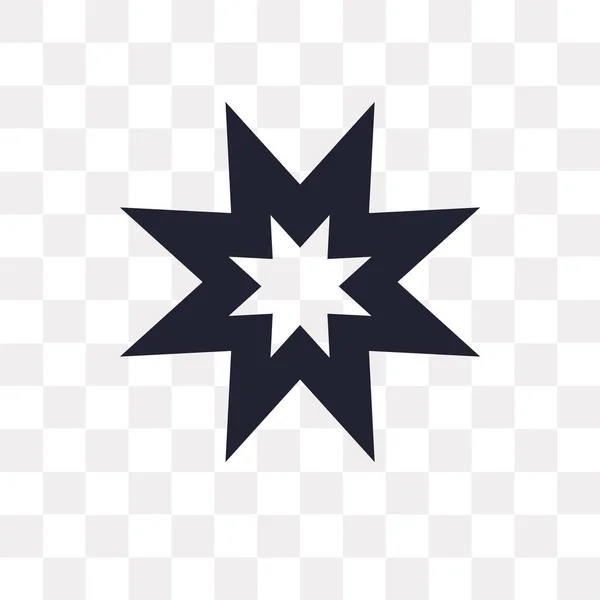 Ikon Vektor Bintang Diisolasi Pada Latar Belakang Transparan Konsep Logo - Stok Vektor