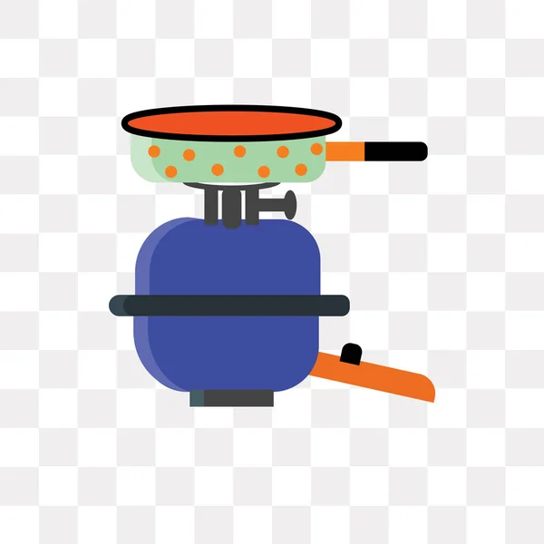 Icône vectorielle Pot isolée sur fond transparent, Pot logo des — Image vectorielle