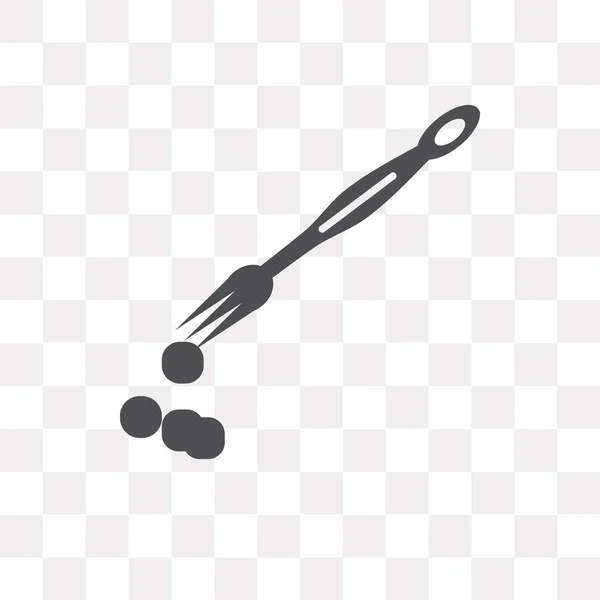 Icona Vettoriale Pennello Isolata Sfondo Trasparente Concetto Logo Pennello — Vettoriale Stock