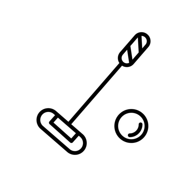 在白色背景 扫帚透明符号 线性符号和笔画设计元素的轮廓样式中隔离的扫帚图标矢量 — 图库矢量图片