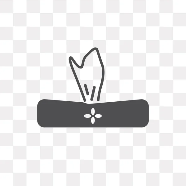 Значок Вектора Салфетки Изолирован Прозрачном Фоне Концепция Логотипа Салфетки — стоковый вектор