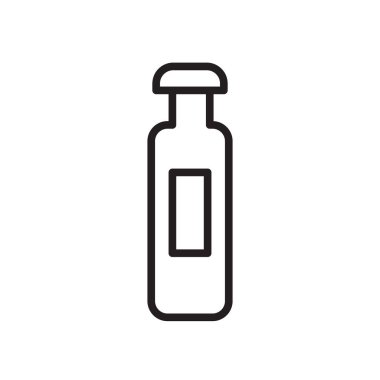 Suyu simge vektör izole beyaz arka plan, suyu işareti, lin