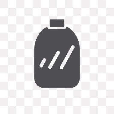 Saydam arka plan üzerinde Conserv izole vektör simgesi korumak