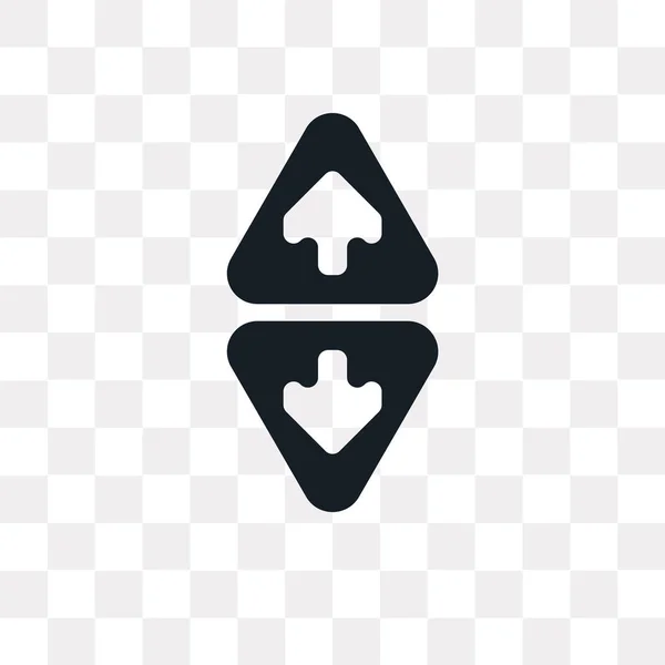 Lift Vector Pictogram Geïsoleerd Transparante Achtergrond Lift Logo Concept — Stockvector