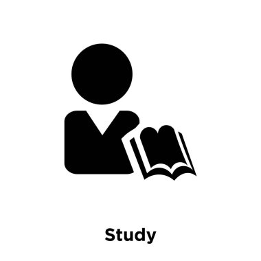 Beyaz arka plan, logo şeffaf arka plan çalışma işareti kavramı üzerinde izole çalışma simge vektör siyah sembol dolu