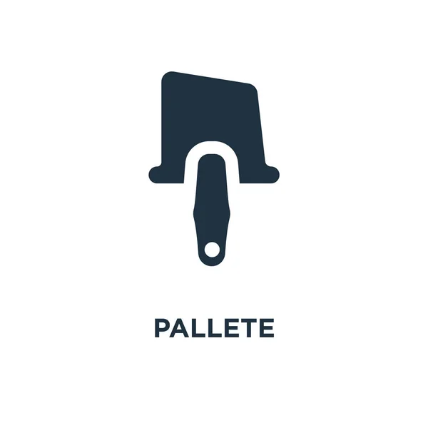 ไอคอน Pallete ภาพเวกเตอร มไปด วยส กษณ Pallete บนพ นหล ขาว — ภาพเวกเตอร์สต็อก