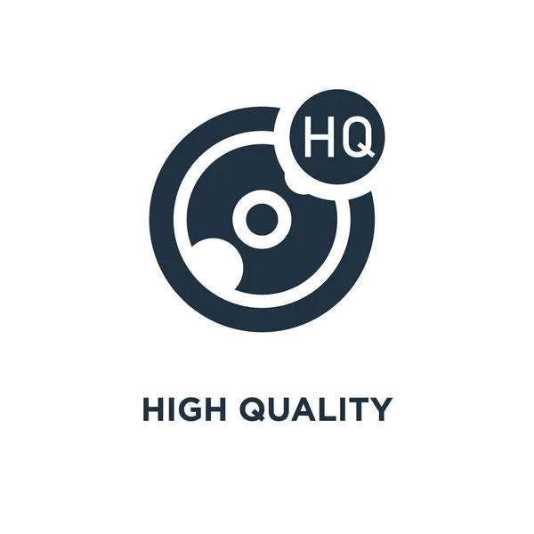 Υψηλής Ποιότητας Εικονίδιο Μαύρο Γεμάτο Εικονογράφηση Φορέα Υψηλής Ποιότητας Σύμβολο — Διανυσματικό Αρχείο