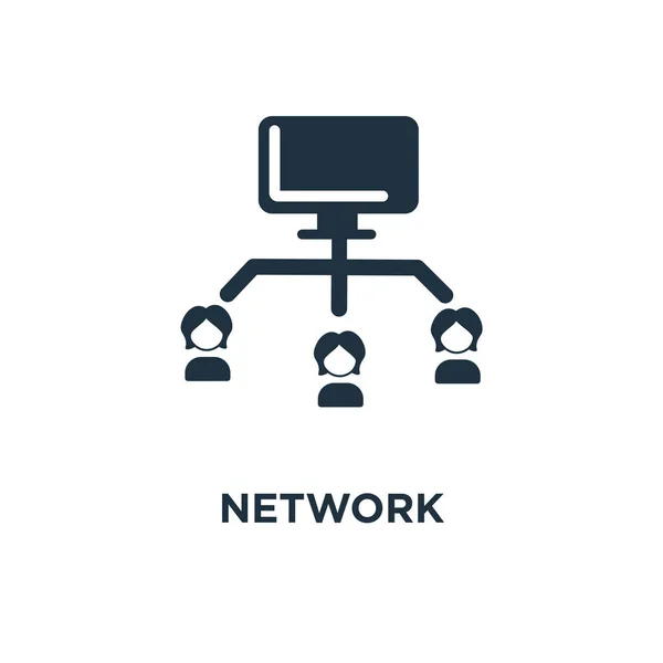 네트워크 아이콘입니다 일러스트 바탕에 네트워크 기호입니다 모바일 웹에서 사용할 있습니다 — 스톡 벡터