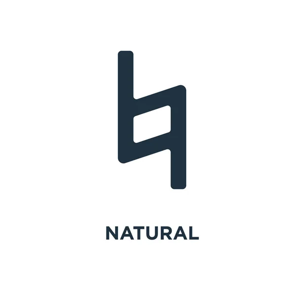 Φυσική Εικόνα Μαύρο Γεμάτο Εικονογράφηση Φορέα Φυσικό Σύμβολο Άσπρο Φόντο — Διανυσματικό Αρχείο