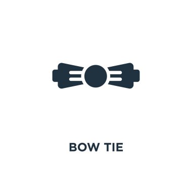 Papyon simgesi. Siyah vektör çizim dolu. Beyaz arka plan papyon sembolü. Web ve mobil kullanılabilir.