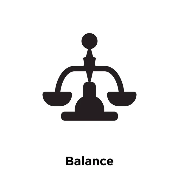 Vetor Ícone Equilíbrio Isolado Fundo Branco Conceito Logotipo Sinal Equilíbrio —  Vetores de Stock