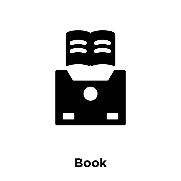 Buch Symbol Vektor Isoliert Auf Weißem Hintergrund Logo Konzept Des — Stockvektor
