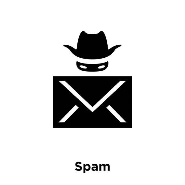 Vector Icono Spam Aislado Sobre Fondo Blanco Concepto Logotipo Signo — Vector de stock