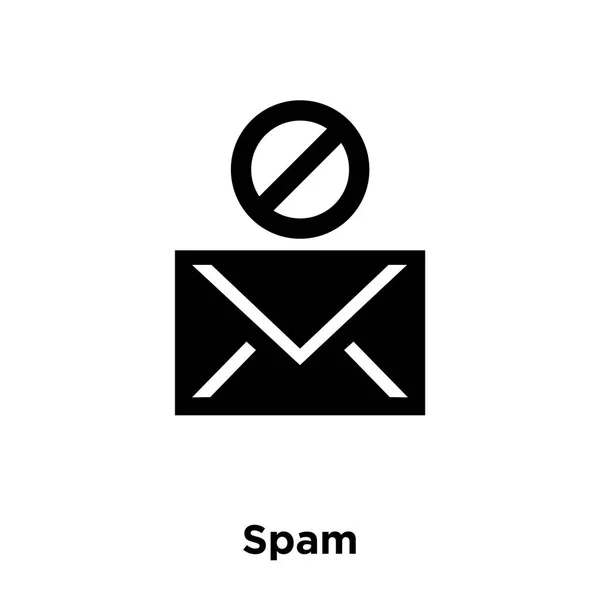 Vector Icono Spam Aislado Sobre Fondo Blanco Concepto Logotipo Signo — Vector de stock