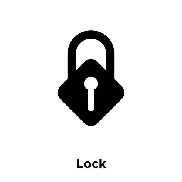Vektorové Ikony Zámku Izolovaných Bílém Pozadí Logo Pojmu Lock Znaménko — Stockový vektor