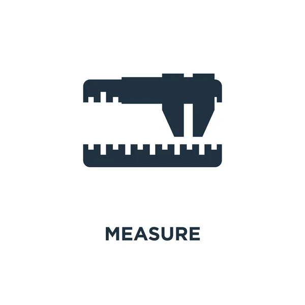 측정값 아이콘입니다 일러스트 바탕에 기호입니다 모바일 웹에서 사용할 있습니다 — 스톡 벡터