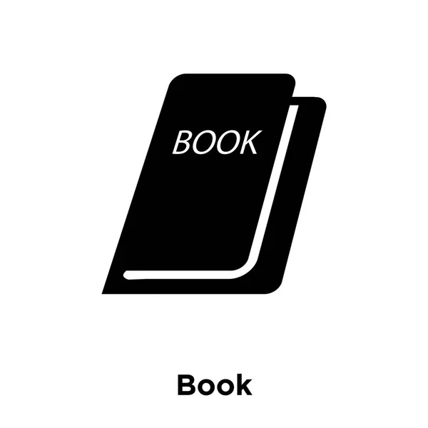 Icono Del Libro Vector Aislado Sobre Fondo Blanco Concepto Logotipo — Vector de stock