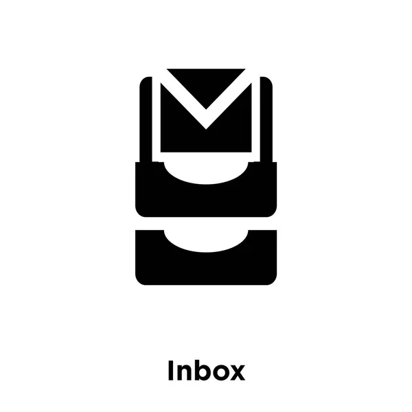 Posteingangssymbolvektor Isoliert Auf Weißem Hintergrund Logo Konzept Des Posteingangsschildes Auf — Stockvektor
