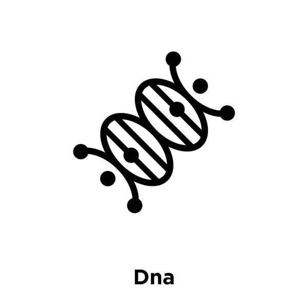 Dna Icon Vektor Isoliert Auf Weißem Hintergrund Logo Konzept Des — Stockvektor
