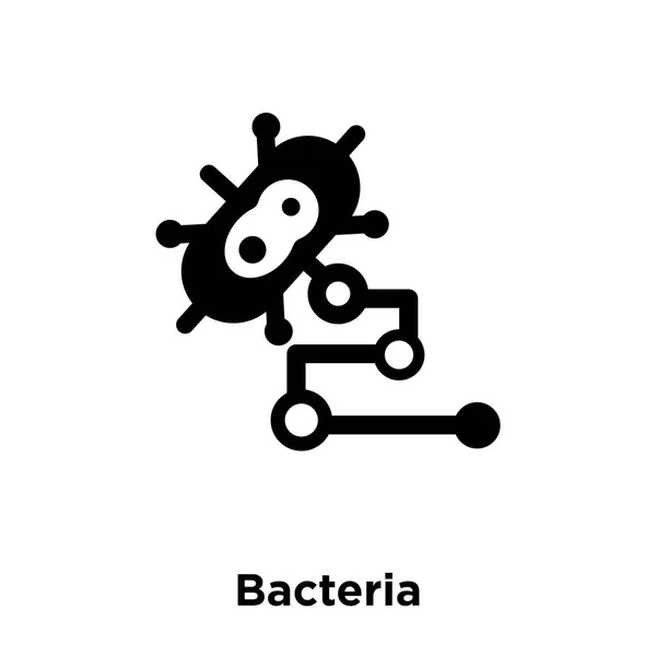 Bactéries Icône Vecteur Isolé Sur Fond Blanc Concept Logo Bactéries — Image vectorielle