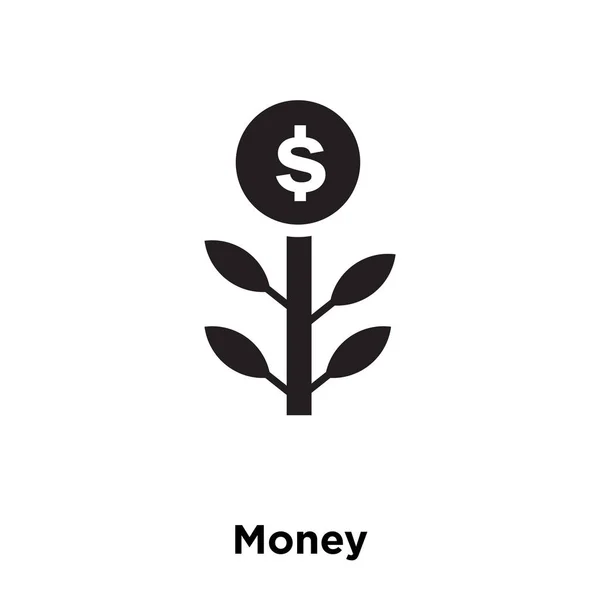 Вектор Иконки Денег Изолирован Белом Фоне Концепция Логотипа Money Прозрачном — стоковый вектор
