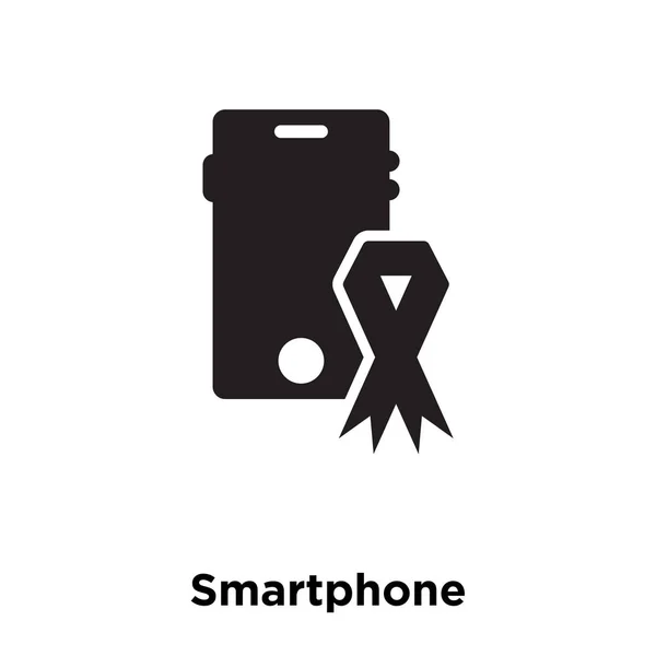Smartphone Symbol Vektor Isoliert Auf Weißem Hintergrund Logo Konzept Des — Stockvektor