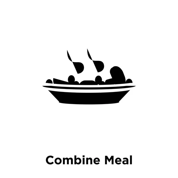 Combine Meal Icon Vector Isolated White Background Logo Concept Combine — Stock Vector