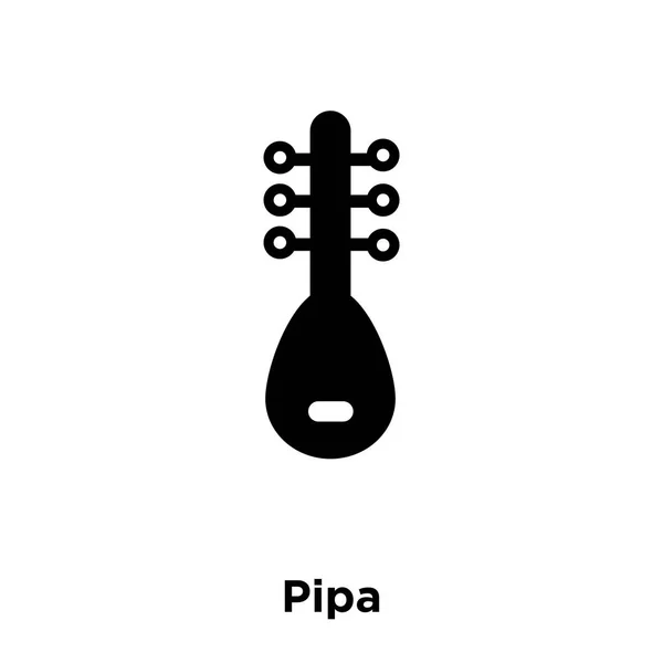 Pipa Vector Icono Aislado Sobre Fondo Blanco Concepto Logotipo Pipa — Archivo Imágenes Vectoriales