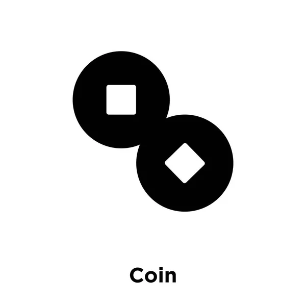 Icono Moneda Vector Aislado Sobre Fondo Blanco Concepto Logotipo Signo — Vector de stock