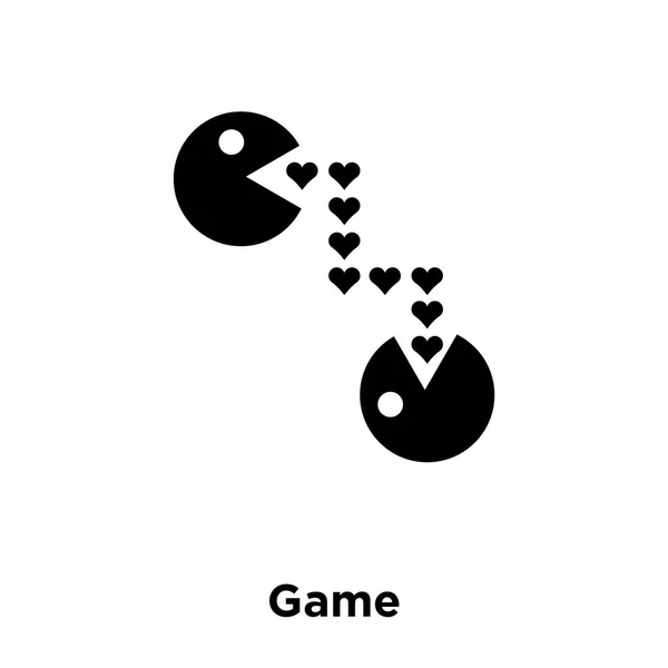 Oyun Simge Vektör Izole Üzerinde Beyaz Arka Plan Oyun Kavramı — Stok Vektör