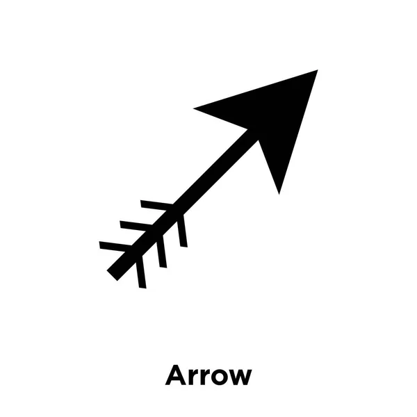 Arrow Icon Vector Isolated White Background Logo Concept Arrow Sign — Stock Vector