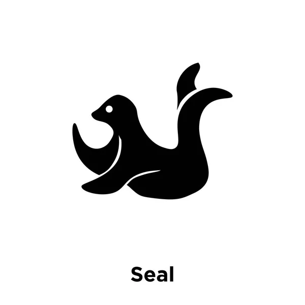 Vecteur Icône Sceau Isolé Sur Fond Blanc Concept Logo Signe — Image vectorielle