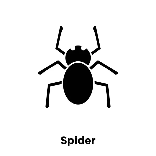 Vetor Ícone Aranha Isolado Fundo Branco Conceito Logotipo Sinal Aranha — Vetor de Stock