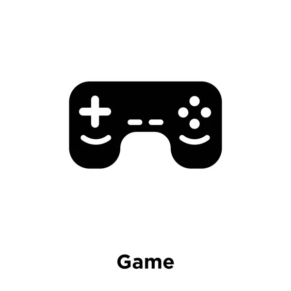 Ikonu Hry Vektorových Izolované Bílém Pozadí Logo Koncepci Hry Podepsat — Stockový vektor