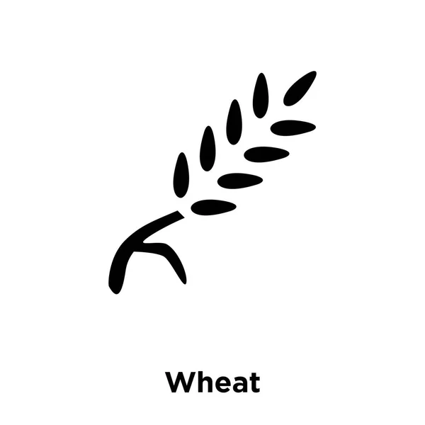 Weizen Symbol Vektor Isoliert Auf Weißem Hintergrund Logo Konzept Von — Stockvektor