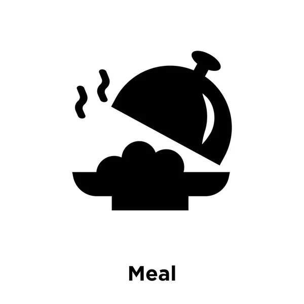 Icono Comida Vector Aislado Sobre Fondo Blanco Concepto Logotipo Comida — Archivo Imágenes Vectoriales