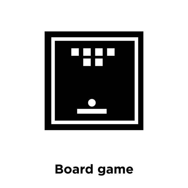 Brettspiel Symbol Vektor Isoliert Auf Weißem Hintergrund Logo Konzept Von — Stockvektor