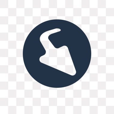 Saydam arka plan üzerinde izole sağ vektör simge açmak, saydamlık kavramı kullanılan web ve mobil olabilir sağa dönün