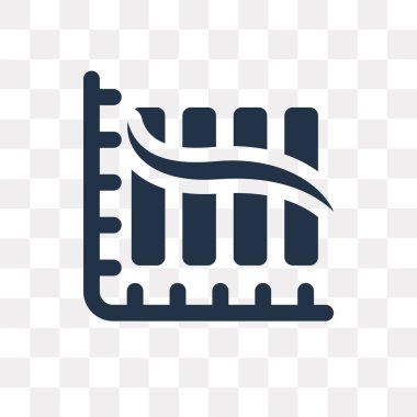 Saydam arka plan üzerinde kaybı saydamlık kavramı izole kaybı vektör simge kullandığınız web ve mobil olabilir