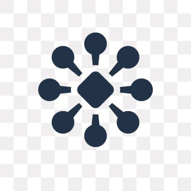 Saydam arka plan üzerinde Infographic saydamlık kavramı izole Infographic vektör simge kullandığınız web ve mobil olabilir